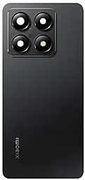 Задняя крышка корпуса Xiaomi 14T со стеклом камеры Titan Black - фото Задняя крышка корпуса Xiaomi 14T со стеклом камеры Titan Black