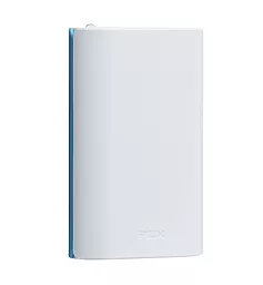 Повербанк Kingleen PZX C146 10400 mAh White/Blue - фото Повербанк Kingleen PZX C146 10400 mAh White/Blue