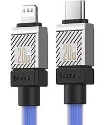 Кабель USB PD Baseus CoolPlay Series 20w 3a 2m USB Type-C - Lightning cable blue (CAKW000103)