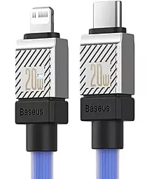 Кабель Baseus CoolPlay Series USB Type-C - Lightning 20w 3a 2м PD сable Blue (CAKW000103) - фото Кабель Baseus CoolPlay Series USB Type-C - Lightning 20w 3a 2м PD сable Blue (CAKW000103)