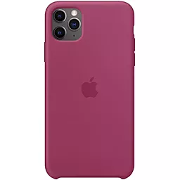 Чехол Apple Silicone Case PB для Apple iPhone 11 Pro Max Pomegranate