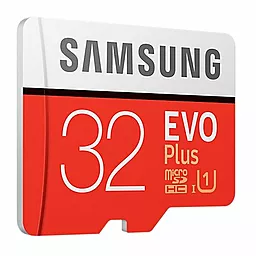 Карта пам'яті Samsung microSDHC 32GB EVO Plus Class 10 UHS-I U1 + SD-адаптер (MB-MC32GA/RU) - мініатюра 3