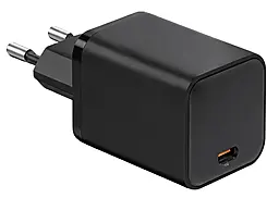 Сетевое зарядное устройство с быстрой зарядкой 4U GaN 45W USB-C fast charger black (YD-45LC1(043))