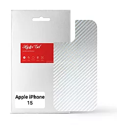 Гідрогелева плівка ArmorStandart на задню панель для  Apple iPhone 15 Carbone Silver (ARM71897)