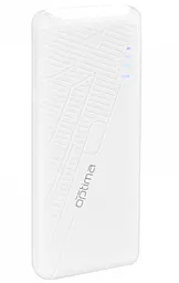 Повербанк Optima OPB-10 10000 mAh White - фото Повербанк Optima OPB-10 10000 mAh White