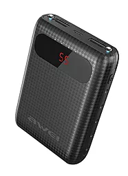 Повербанк Awei P27K LCD 8400 mAh Black - фото Повербанк Awei P27K LCD 8400 mAh Black