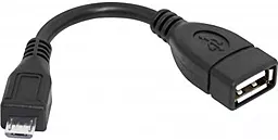 OTG-переходник Defender USB to micro USB OTG 0.08m Black (87300)