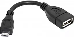 OTG-переходник Defender USB to micro USB OTG 0.08m Black (87300) - фото OTG-переходник Defender USB to micro USB OTG 0.08m Black (87300)