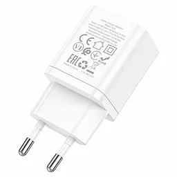 Сетевое зарядное устройство Hoco N25 2.1a 2xUSB-A ports charger white - миниатюра 2 Сетевое зарядное устройство Hoco N25 2.1a 2xUSB-A ports charger white - миниатюра 2