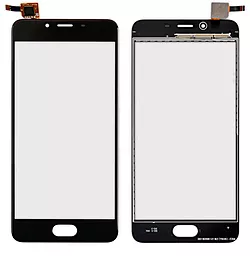 Сенсор (тачскрин) Meizu U10 U680H Black - фото Сенсор (тачскрин) Meizu U10 U680H Black