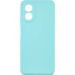 Чохол Silicone Case Candy Full Camera для Oppo A38 / A18 Turquoise