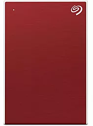 Зовнішній жорсткий диск Seagate One Touch 4 TB Red (STKC4000403) - мініатюра 2