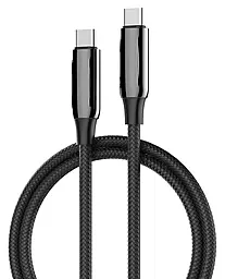Кабель ColorWay USB Type-C - Type-C 240w 5a 1м PD cable black (CW-CBPDCC070-BK) - фото Кабель ColorWay USB Type-C - Type-C 240w 5a 1м PD cable black (CW-CBPDCC070-BK)