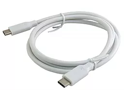 Кабель USB ExtraDigital Type C to USB Type C White