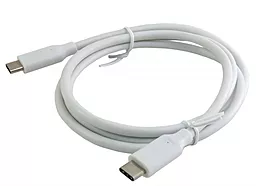 Кабель ExtraDigital Type C to USB Type C White - фото Кабель ExtraDigital Type C to USB Type C White