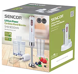 Занурюваний блендер Sencor SHB 9000WH - мініатюра 8 Занурюваний блендер Sencor SHB 9000WH - мініатюра 8
