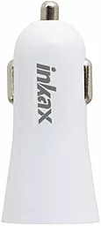 Автомобильное зарядное устройство с быстрой зарядкой Inkax Car charger 1 USB 1A QC 3.0 White (CD-37)