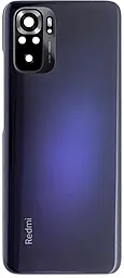 Задняя крышка корпуса Xiaomi Redmi Note 10S со стеклом камеры, Original Starlight Purple - фото Задняя крышка корпуса Xiaomi Redmi Note 10S со стеклом камеры, Original Starlight Purple