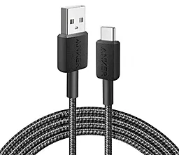 Кабель Anker USB-A - Type-C 15w 3a 0.9м cable Black (A81H5G11) - фото Кабель Anker USB-A - Type-C 15w 3a 0.9м cable Black (A81H5G11)
