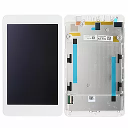 Дисплей для планшету Acer Iconia One 7 B1-750 + Touchscreen with frame White