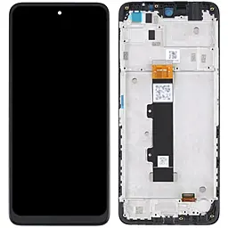 Дисплей Motorola Moto G22 (XT2231) с тачскрином и рамкой, оригинал, Black - фото Дисплей Motorola Moto G22 (XT2231) с тачскрином и рамкой, оригинал, Black