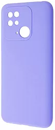 Чехол Wave Full Silicone Cover для Xiaomi Redmi 10C Light Purple