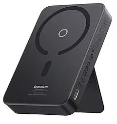 Повербанк Baseus MagPro Magnetic Bracket 5000 mAh 20W Black (P10064101123-00) - фото Повербанк Baseus MagPro Magnetic Bracket 5000 mAh 20W Black (P10064101123-00)
