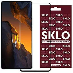 Защитное стекло SKLO 3D Full Glue для Xiaomi Poco X5 Pro 5G, Note 12 Pro 5G, 12 Pro Plus 5G Black - фото Защитное стекло SKLO 3D Full Glue для Xiaomi Poco X5 Pro 5G, Note 12 Pro 5G, 12 Pro Plus 5G Black