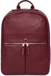 Рюкзак для ноутбуку Knomo Beaux Leather Backpack 14" Burgundy (KN-120-401-BUR)
