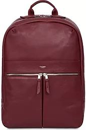 Рюкзак для ноутбуку Knomo Beaux Leather Backpack 14" Burgundy (KN-120-401-BUR) - фото Рюкзак для ноутбуку Knomo Beaux Leather Backpack 14" Burgundy (KN-120-401-BUR)