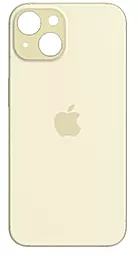 Задняя крышка корпуса Apple iPhone 15 (small hole) Original Yellow - фото Задняя крышка корпуса Apple iPhone 15 (small hole) Original Yellow
