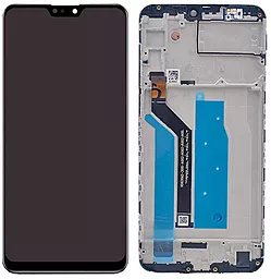 Дисплей Asus ZenFone Max Pro M2 ZB631KL (X01BDA) с тачскрином и рамкой, оригинал, Black