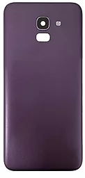 Задняя крышка корпуса Samsung Galaxy J6 2018 J600F со стеклом камеры Original Purple - фото Задняя крышка корпуса Samsung Galaxy J6 2018 J600F со стеклом камеры Original Purple