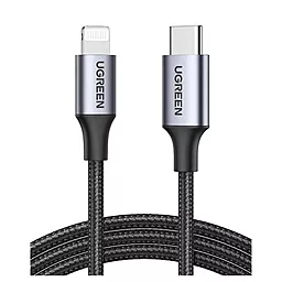 USB PD Кабель Ugreen US304 36w 2m USB Typ-C - Lightning MFI cable black (UGR-60761)