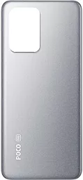 Задняя крышка корпуса Xiaomi Poco X4 GT Silver - фото Задняя крышка корпуса Xiaomi Poco X4 GT Silver