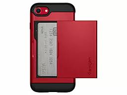 Чохол Spigen Slim Armor CS Apple iPhone SE, iPhone 8, iPhone 7 Red (042CS21725)