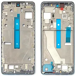 Рамка дисплея Motorola Edge 20 Pro Original Blue - фото Рамка дисплея Motorola Edge 20 Pro Original Blue