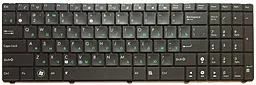 Клавіатура для ноутбуку Asus K50 K51 K60 K61 K70 F52 P50 X5 old design Original чорна