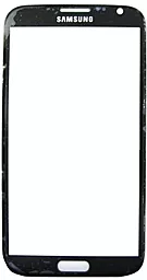 Корпусне скло дисплея Samsung Galaxy Note 2 N7100 (original) Black