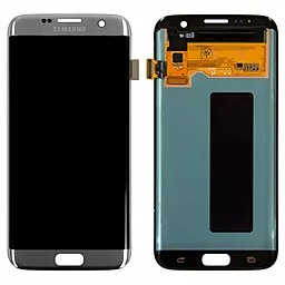 Дисплей Samsung Galaxy S7 Edge G935 с тачскрином, оригинал, Silver
