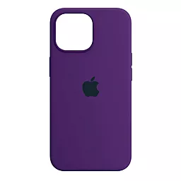 Чохол Silicone Case Full для Apple iPhone 14 Pro Max Grape