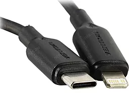 Кабель Vention USB Type-C - Lightning 30w 3a 2м PD сable Black (LAKBH) - миниатюра 3 Кабель Vention USB Type-C - Lightning 30w 3a 2м PD сable Black (LAKBH) - миниатюра 3