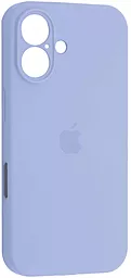 {"ru": "Чехол", "uk": "Чохол"} Silicone Case Full Camera для Apple iPhone 16 Plus Lilac