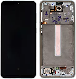 Дисплей Samsung Galaxy A33 A336 з тачскріном і рамкою, оригінал, White
