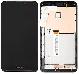 Дисплей для планшету Asus FonePad Note 6 ME560CG + Touchscreen with frame Black