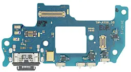 Нижня плата Samsung Galaxy A55 A556 з роз'ємом зарядки та мікрофоном, Original - знята з телефону - фото Нижня плата Samsung Galaxy A55 A556 з роз'ємом зарядки та мікрофоном, Original - знята з телефону