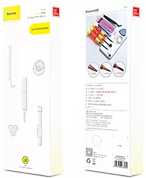 Набір викруток та інструменту Baseus Tools для заміни АКБ Apple iPhone 5, 5S, 6, 6S (ACDM-IP56S) - мініатюра 2 Набір викруток та інструменту Baseus Tools для заміни АКБ Apple iPhone 5, 5S, 6, 6S (ACDM-IP56S) - мініатюра 2