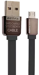 Кабель USB Remax Kingkong micro USB Cable Black (RC-015m)