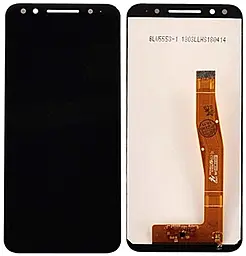 Дисплей Alcatel 3L 5034D з тачскріном, Black - фото Дисплей Alcatel 3L 5034D з тачскріном, Black