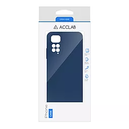 Чехол ACCLAB SoftShell для Xiaomi Redmi Note 11 Blue - миниатюра 2